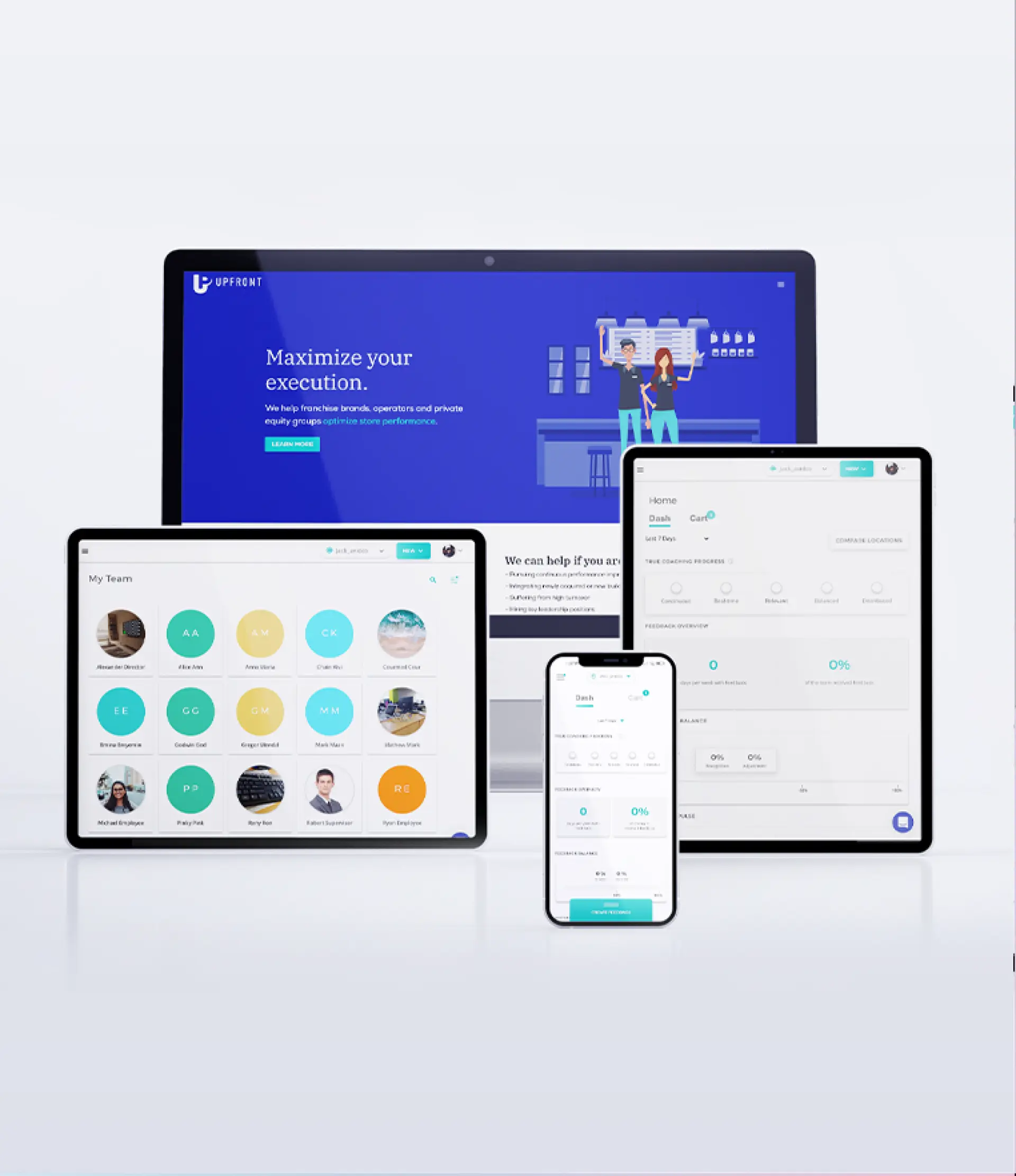 Upfront : Team Management Platform